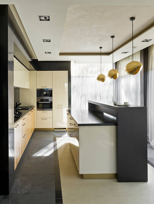«Золотая резиденция в поселке Репино» 600м. кв., FullHouseDesign FullHouseDesign Minimalist kitchen