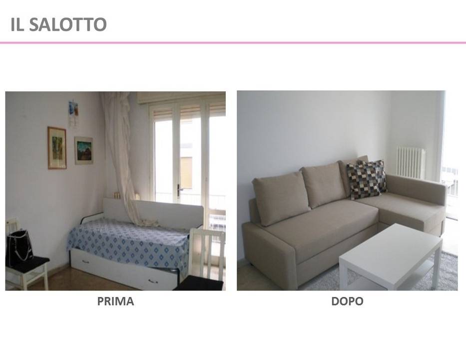 Home Staging - Prima e dopo, Kamaleontika Kamaleontika