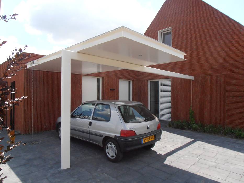 woning Haarsteeg, Joris Verhoeven Architectuur Joris Verhoeven Architectuur 모던스타일 주택