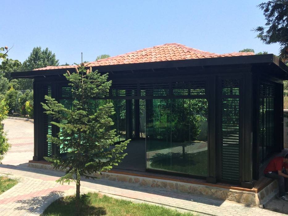 ahşap kamelya modeli Tabiat Ahşap Tasarım ve Uygulama San. Tic. Ltd. Şti Minimalist Kış Bahçesi