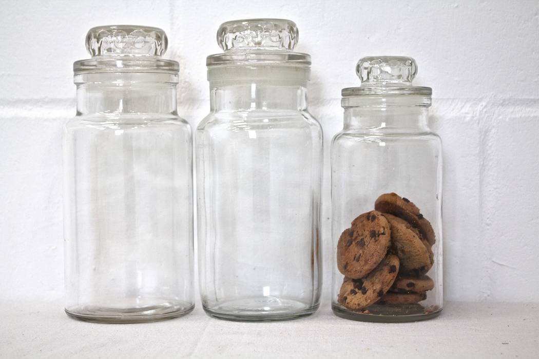 Glass jars Secolari and co. ltd Cucina rurale Posate, Stoviglie & Bicchieri