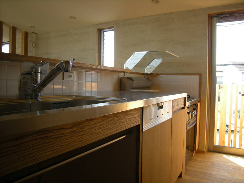 東中沢の家, 環境創作室杉 環境創作室杉 オリジナルデザインの キッチン