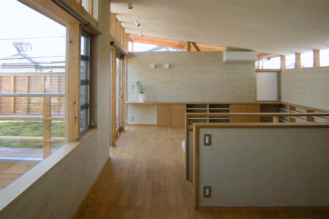 東中沢の家, 環境創作室杉 環境創作室杉 オリジナルデザインの リビング