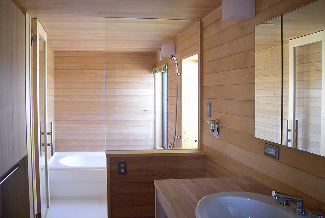 東中沢の家, 環境創作室杉 環境創作室杉 オリジナルスタイルの お風呂