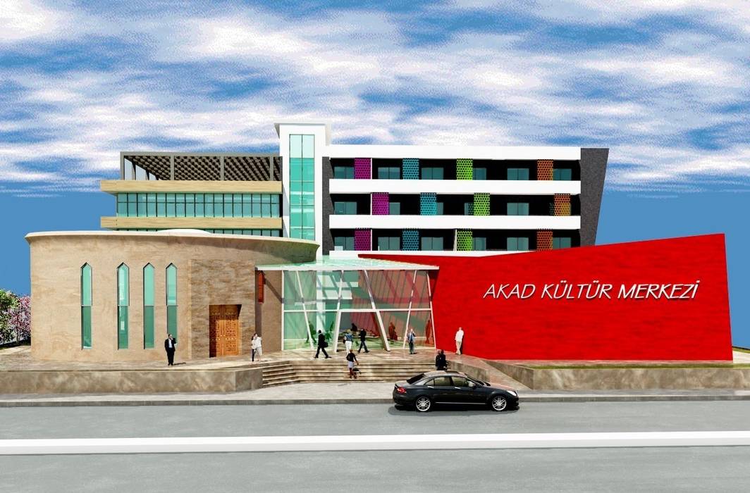 ALEVİ KÜLTÜRÜ ARAŞTIRMA MERKEZİ ( AKAD ), DerganÇARPAR Mimarlık DerganÇARPAR Mimarlık Commercial spaces Conference Centres