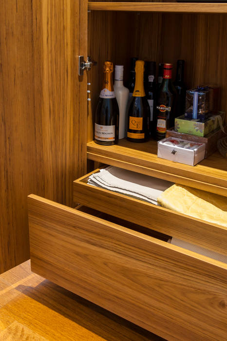 Traço Magenta - Design de Interiores의 현대 , 모던   