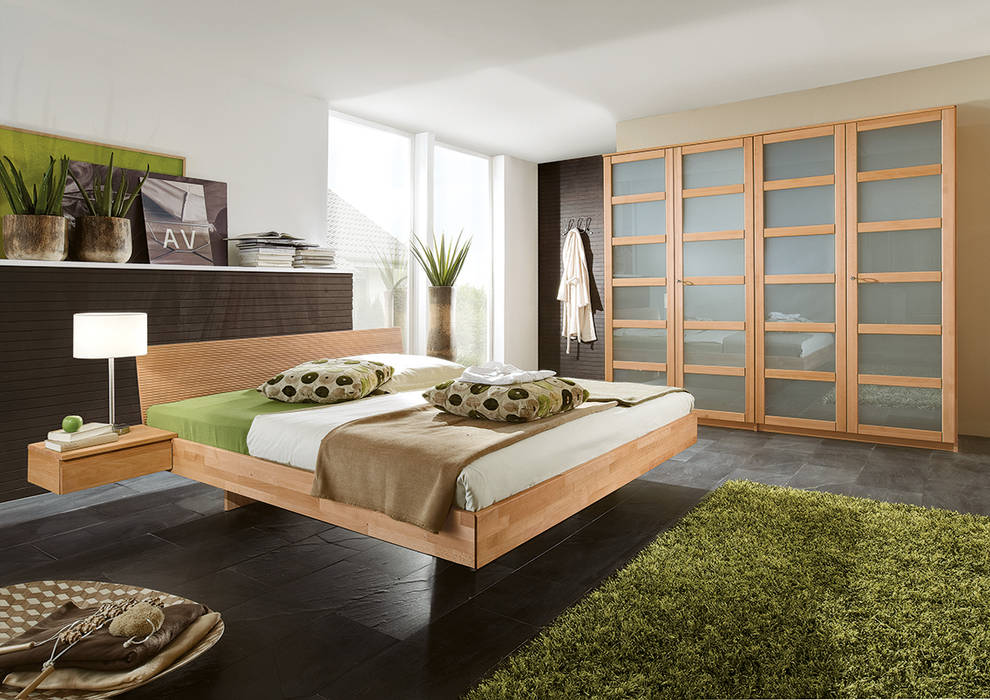 homify Chambre moderne Lits & têtes de lit