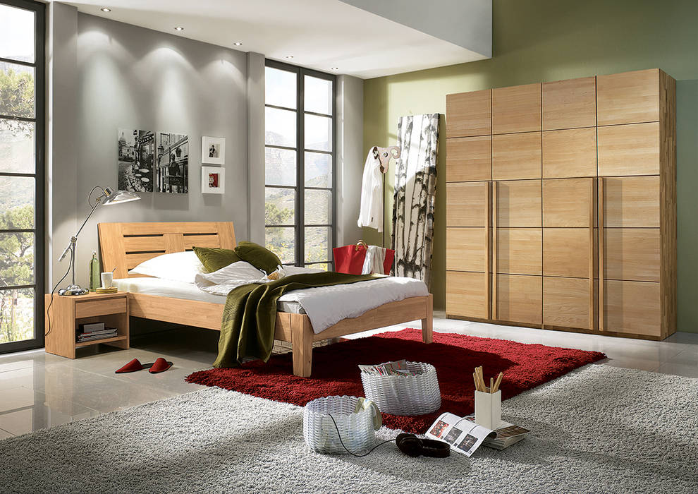 Drehtüren-Kleiderschrank "Moderna" homify Moderne Schlafzimmer Kleiderschränke und Kommoden