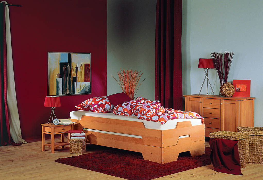 homify Kamar Tidur Gaya Eklektik Beds & headboards