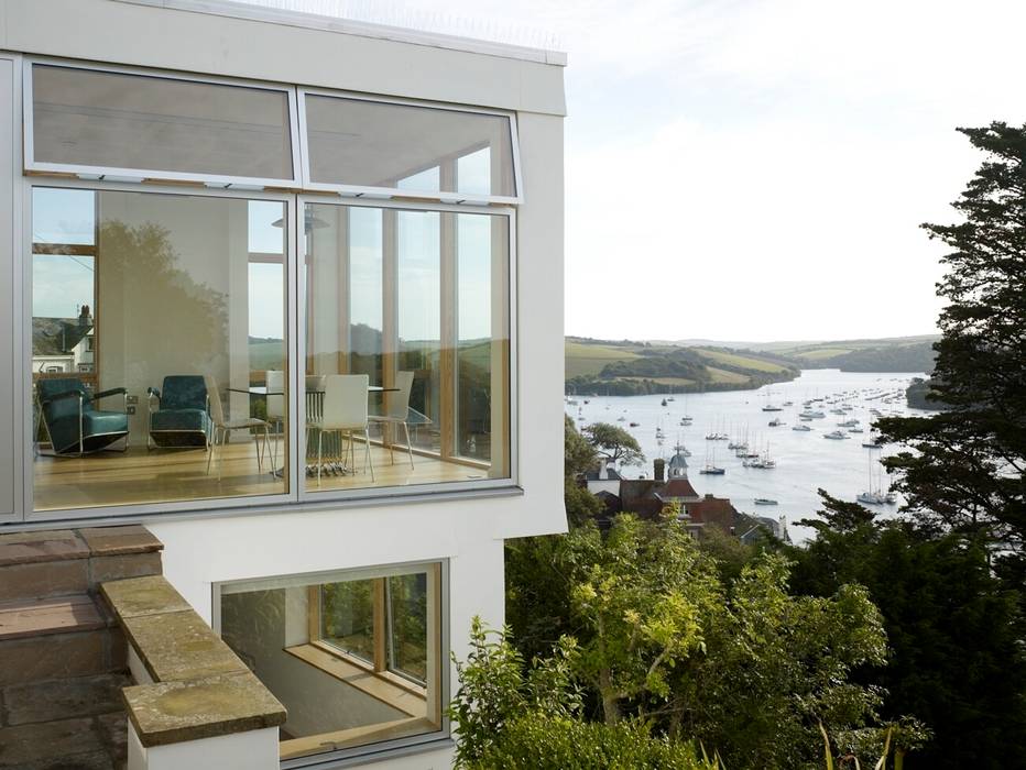 Salcombe pavilion, richard pain architect richard pain architect Modern living room