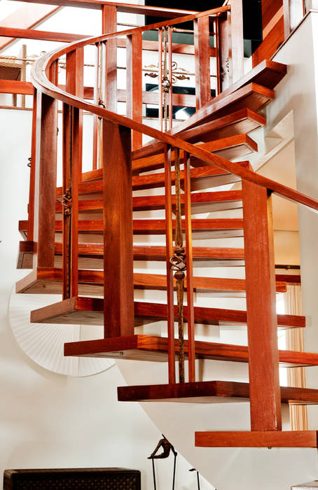 Residência Pruner, ArchDesign STUDIO ArchDesign STUDIO Pasillos, vestíbulos y escaleras de estilo rústico