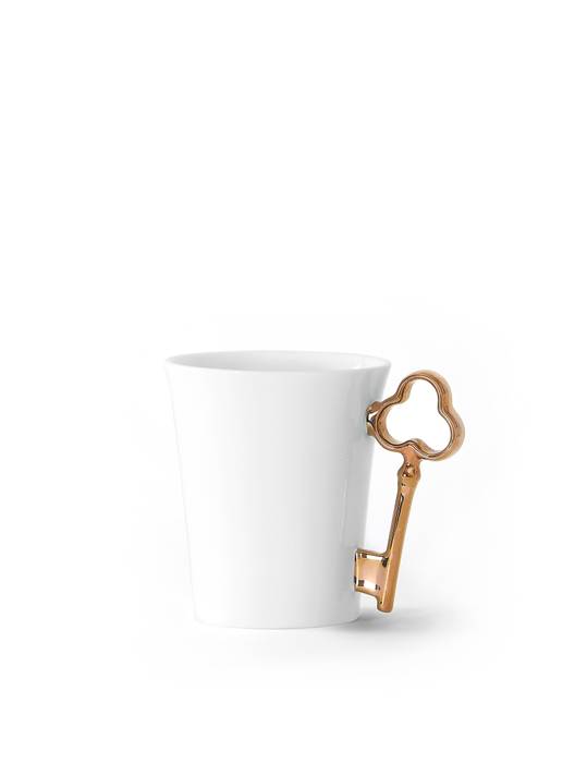 Bronze Key Handle Mug Gary Birks Cozinhas ecléticas Talheres, louça e copos