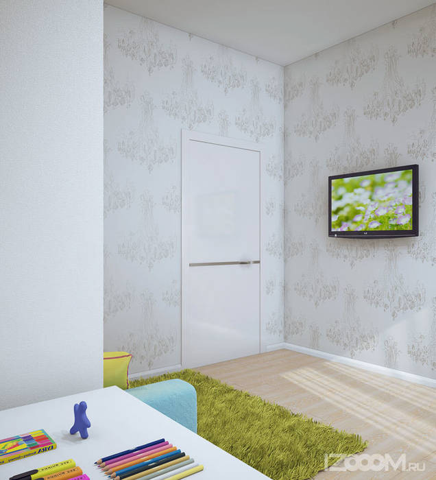 подборка детских комнат, izooom izooom Детская комнатa в стиле минимализм