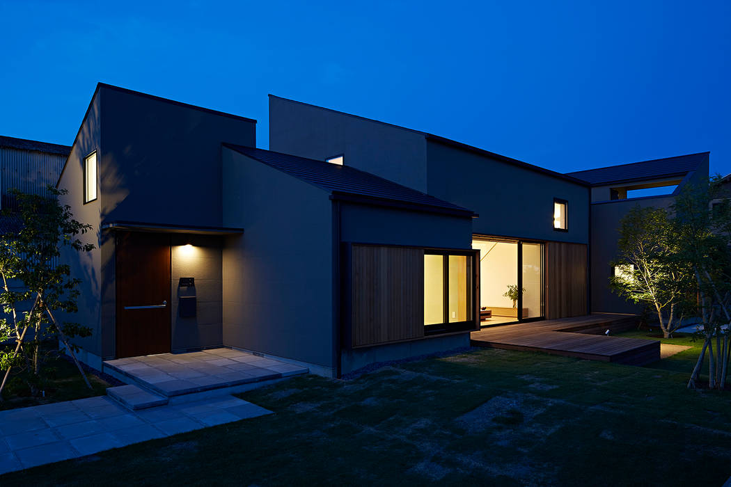 House - KT, 佐々木達郎建築設計事務所 佐々木達郎建築設計事務所 Modern Houses
