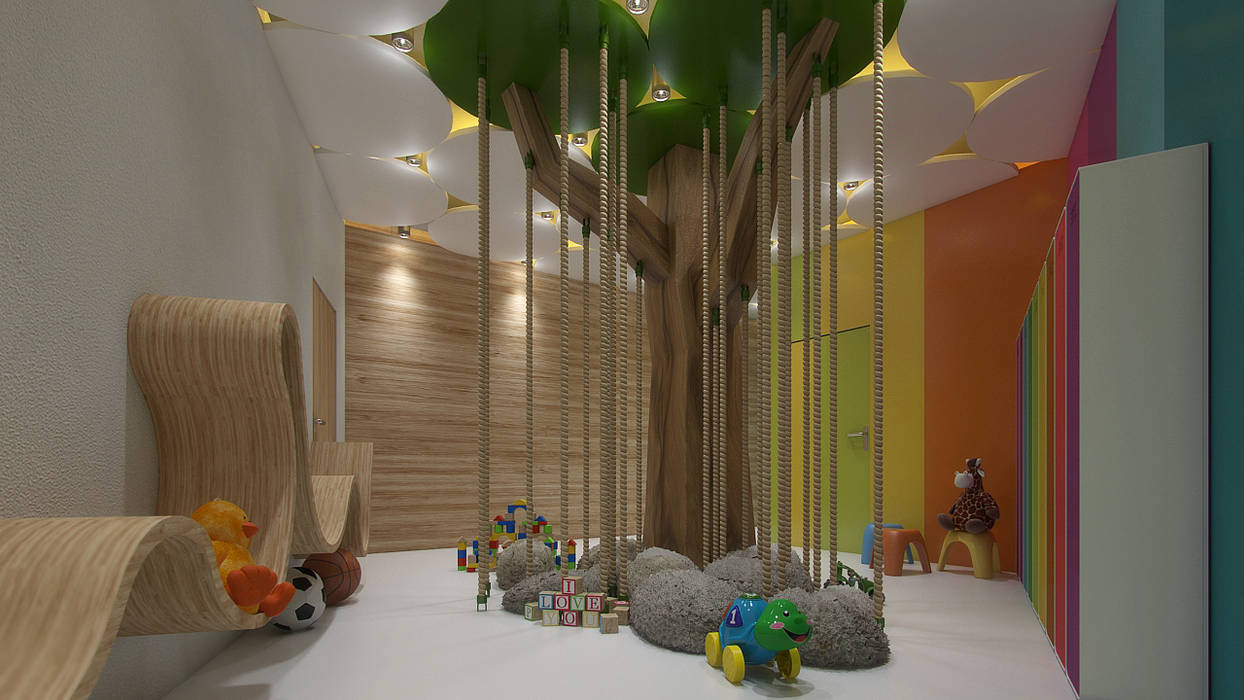 Дизайн-проект детского сада, Москва, ARCHIplus ARCHIplus Commercial spaces Schools