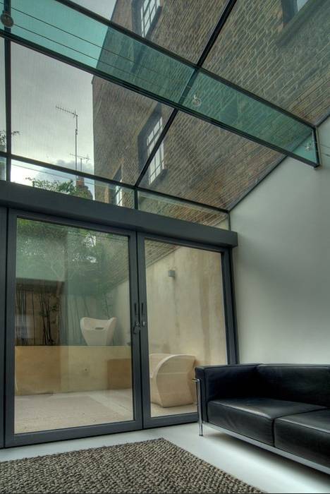 Marylebone Family House, Peter Bell Architects Peter Bell Architects Minimalist conservatory