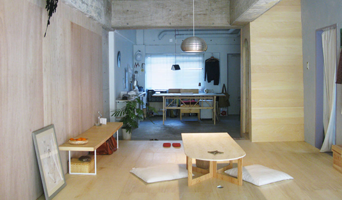 HANKURA office+house, HANKURA Design HANKURA Design オリジナルデザインの 多目的室