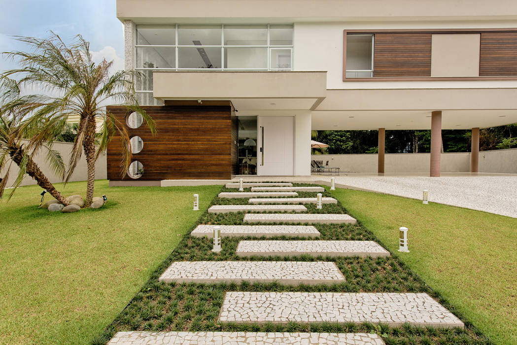 Casa AG, Espaço do Traço arquitetura Espaço do Traço arquitetura Modern Houses