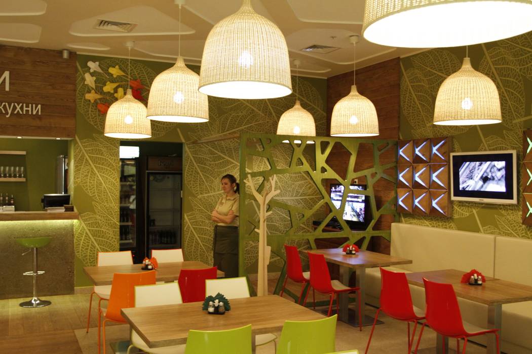 Кафе ОРИГАМИ, Fineobjects Fineobjects Modern dining room Accessories & decoration
