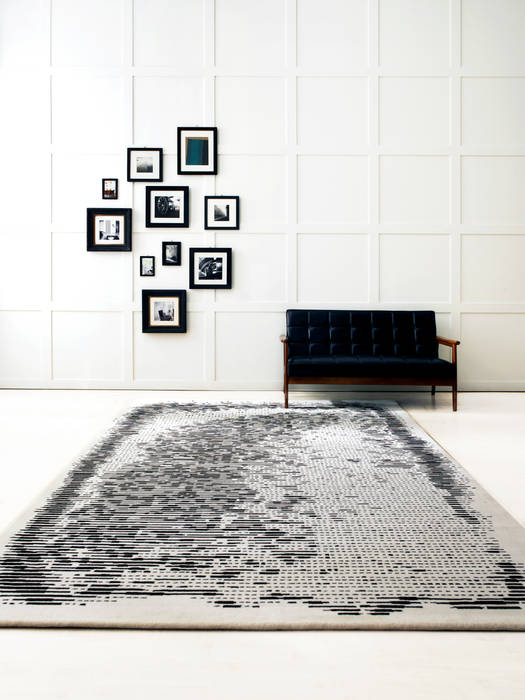 [디자인카페트,수묵화카페트,미니멀인테리어] ENCRE , CAURA CARPET CAURA CARPET Полы Ковры и ковровые покрытия