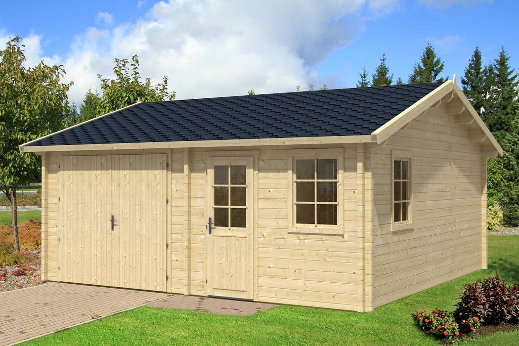 Garajes prefabricados de estilo por bricojardin on line slu, | homify