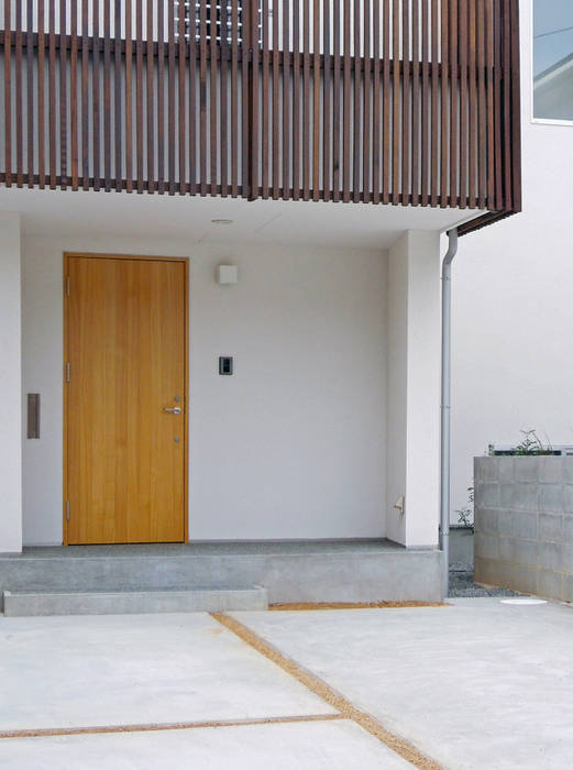 馬木の家 House in Umaki,Matsuyama, wada architectural design office 和田設計 wada architectural design office 和田設計 モダンな 家