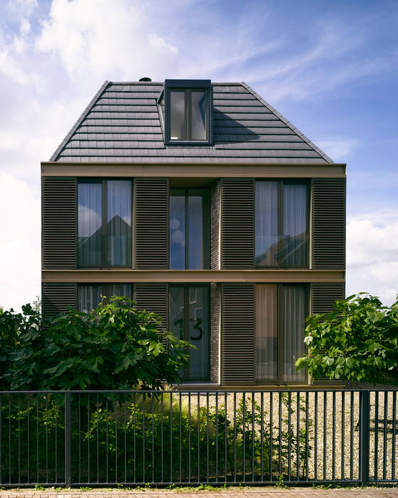 villa Loenen aan de Vecht, paul seuntjens architectuur en interieur paul seuntjens architectuur en interieur Будинки