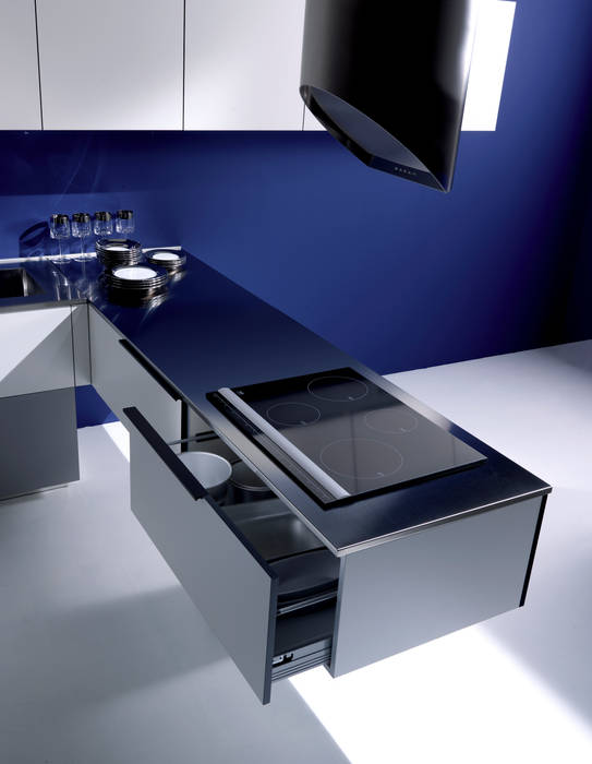 Segno per Effeti, Vegni Design Vegni Design Cucina minimalista Contenitori & Dispense
