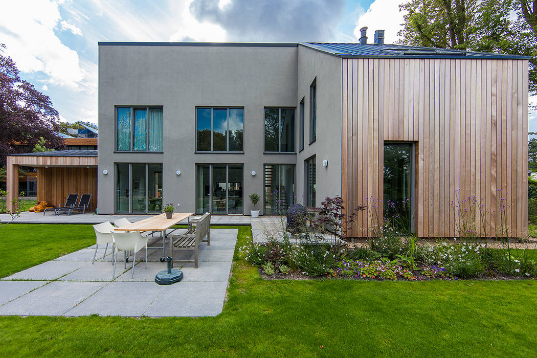 villa Heemstede, paul seuntjens architectuur en interieur paul seuntjens architectuur en interieur Casas estilo moderno: ideas, arquitectura e imágenes