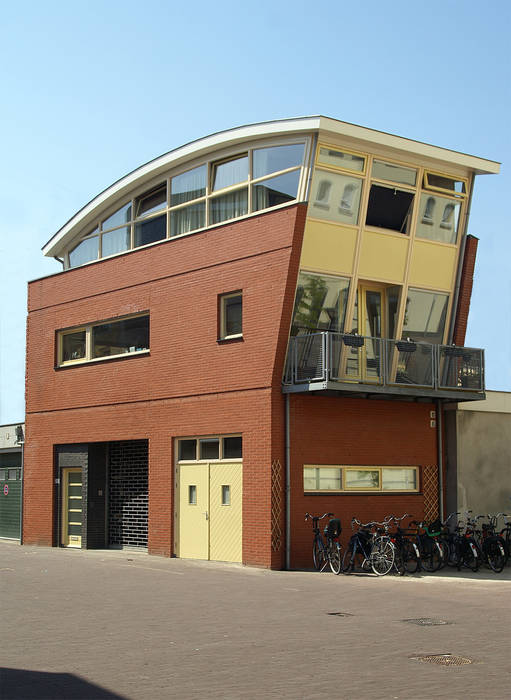 Woning aan het Hooghiemstraplein in Utrecht, ABC-Idee ABC-Idee モダンな 家