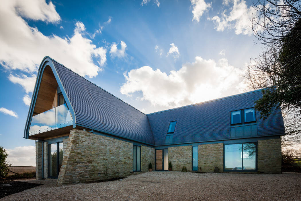 Broadmere, Adrian James Architects Adrian James Architects Maisons modernes