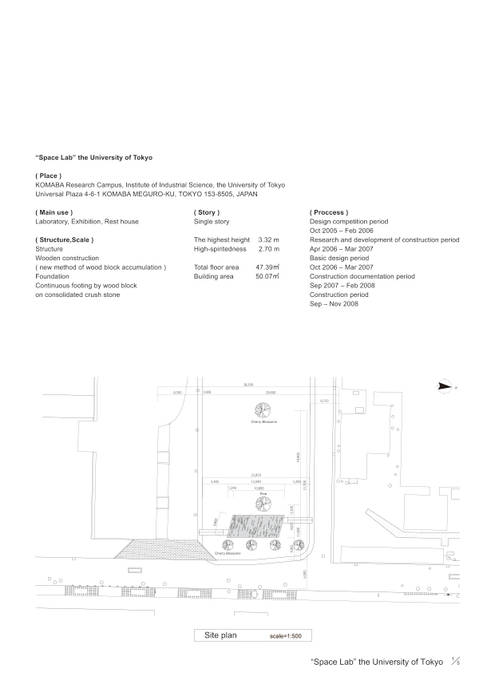 Site Plan 平沼孝啓建築研究所 (Kohki Hiranuma Architect & Associates)