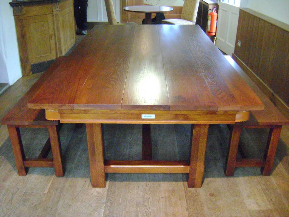 7 ft Lindo Convertible Diner with leaves & benches HAMILTON BILLIARDS & GAMES CO LTD Country style dining room Tables