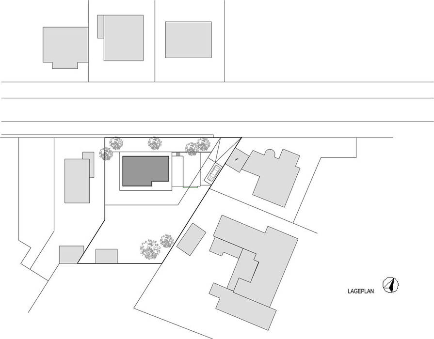 Lageplan: modern von Helwig Haus und Raum Planungs GmbH,Modern