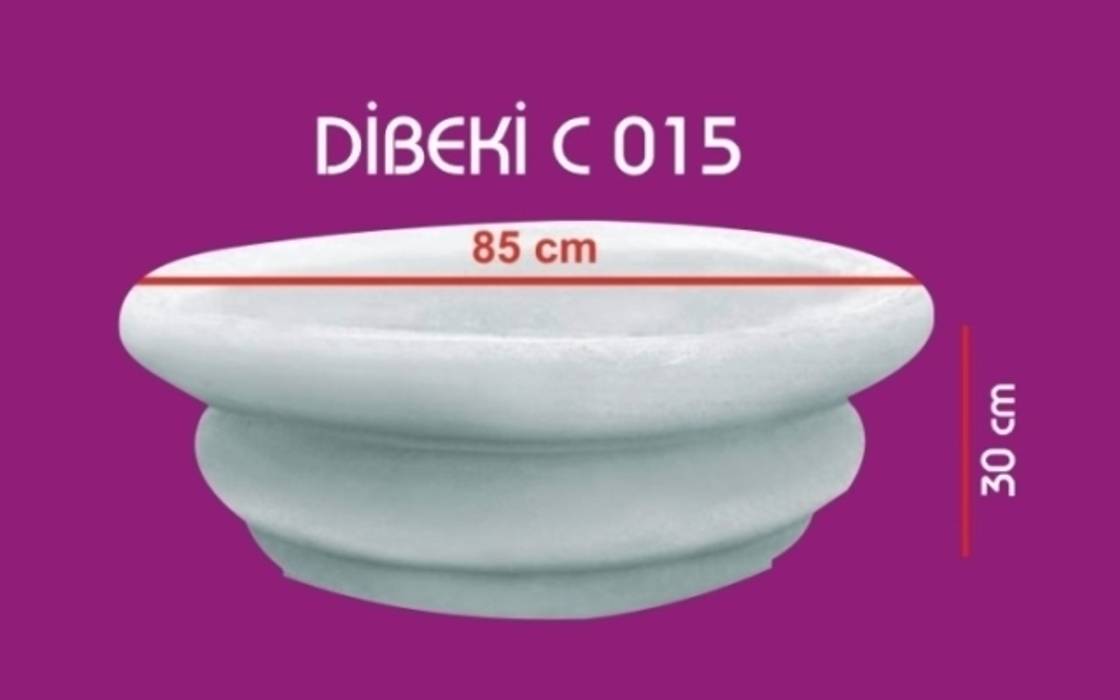 ÇİÇEKLİKLER, BAHÇE DEKOR Beton Bahçe Elemanları ve Gıda San. Tic. Ltd. Şti. BAHÇE DEKOR Beton Bahçe Elemanları ve Gıda San. Tic. Ltd. Şti. Mediterranean style garden Plant pots & vases