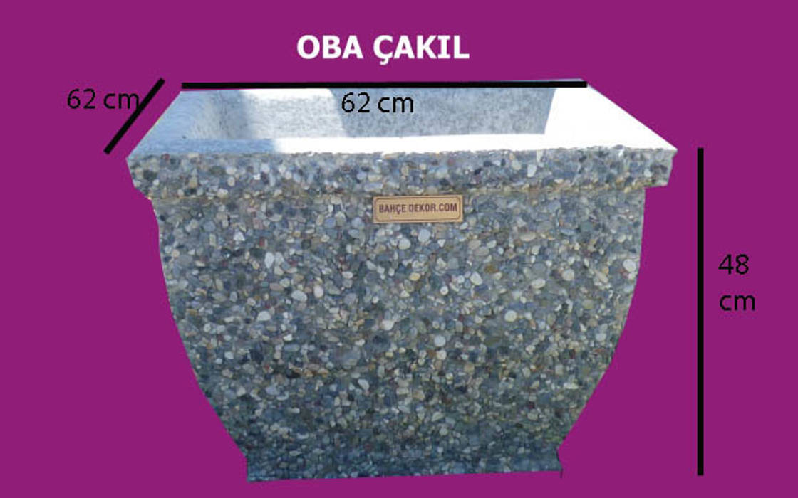 ÇİÇEKLİKLER, BAHÇE DEKOR Beton Bahçe Elemanları ve Gıda San. Tic. Ltd. Şti. BAHÇE DEKOR Beton Bahçe Elemanları ve Gıda San. Tic. Ltd. Şti. Modern Garden Plant pots & vases