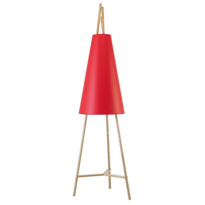 TIPEE Floor Lamp Red by Envy All the hues Salones de estilo moderno Iluminación