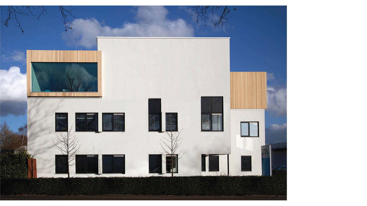 uitbreiding hoofdkantoor CM Breda, atelier2 architecten atelier2 architecten Commercial spaces Office buildings