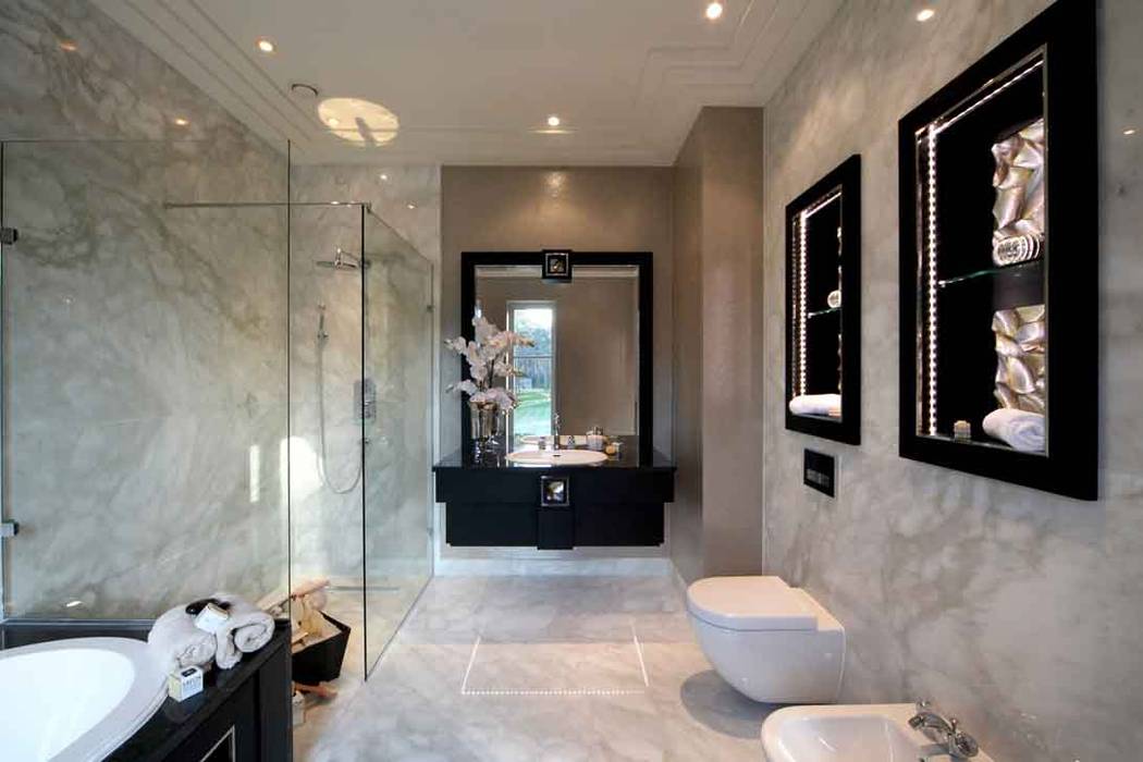 Project 7 Windlesham, Flairlight Designs Ltd Flairlight Designs Ltd Salle de bain moderne Eclairage