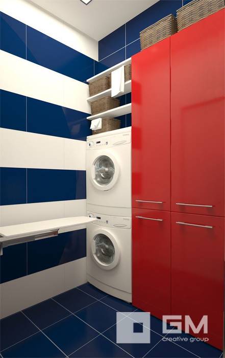 Дизайн интерьера таунхауса в пос. Бристоль 2 , GM-interior GM-interior Ванная комната в эклектичном стиле
