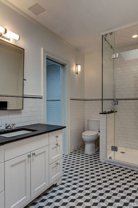 Brooklyn Townhouse, Ben Herzog Architect Ben Herzog Architect Klasik Banyo