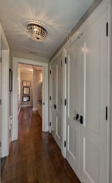 Brooklyn Townhouse, Ben Herzog Architect Ben Herzog Architect Classic style corridor, hallway and stairs