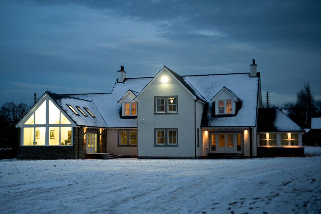Snowdrop lodge, beach road, st. cyrus, aberdeenshire roundhouse