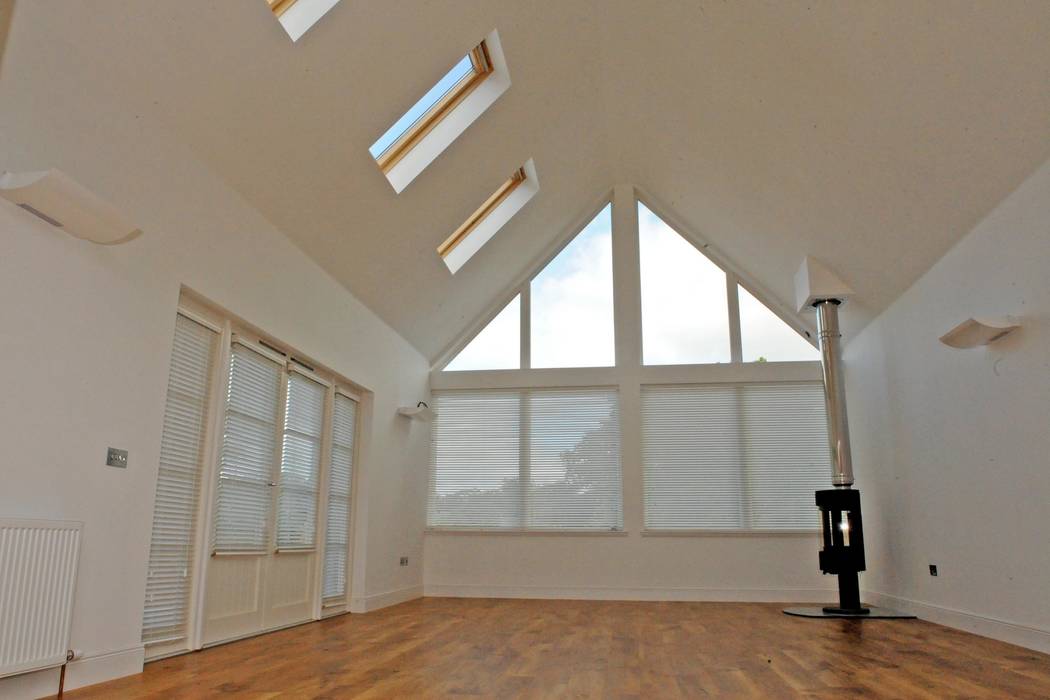 Snowdrop Lodge, Beach Road, St. Cyrus, Aberdeenshire, Roundhouse Architecture Ltd Roundhouse Architecture Ltd Modern Windows and Doors