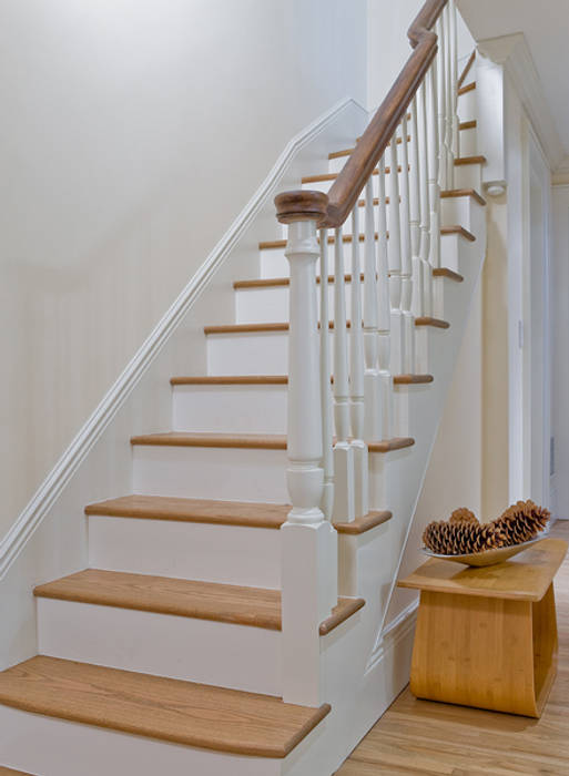 Brooklyn Heights Addition, Ben Herzog Architect Ben Herzog Architect Colonial corridor, hallway & stairs