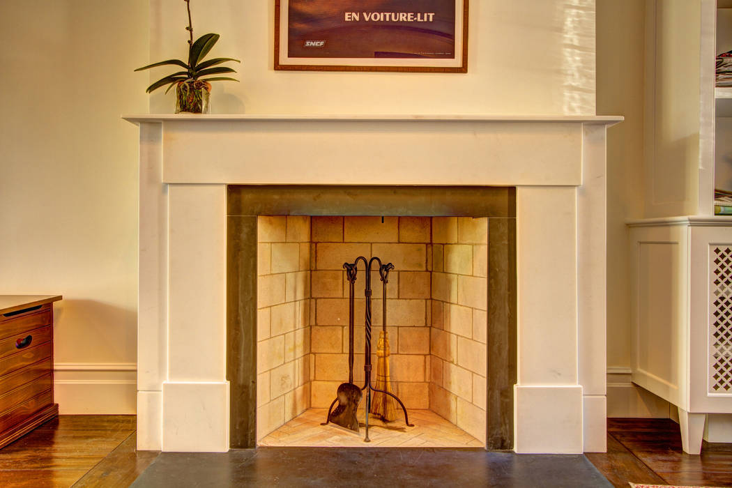 Park Slope Brownstone, Ben Herzog Architect Ben Herzog Architect Colonial style living room