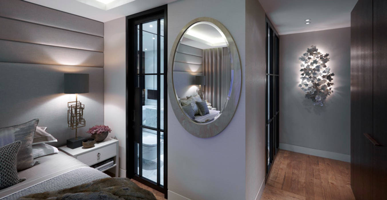 Lateral Apartment, Regents Park, Helen Green Design Helen Green Design Modern style bedroom