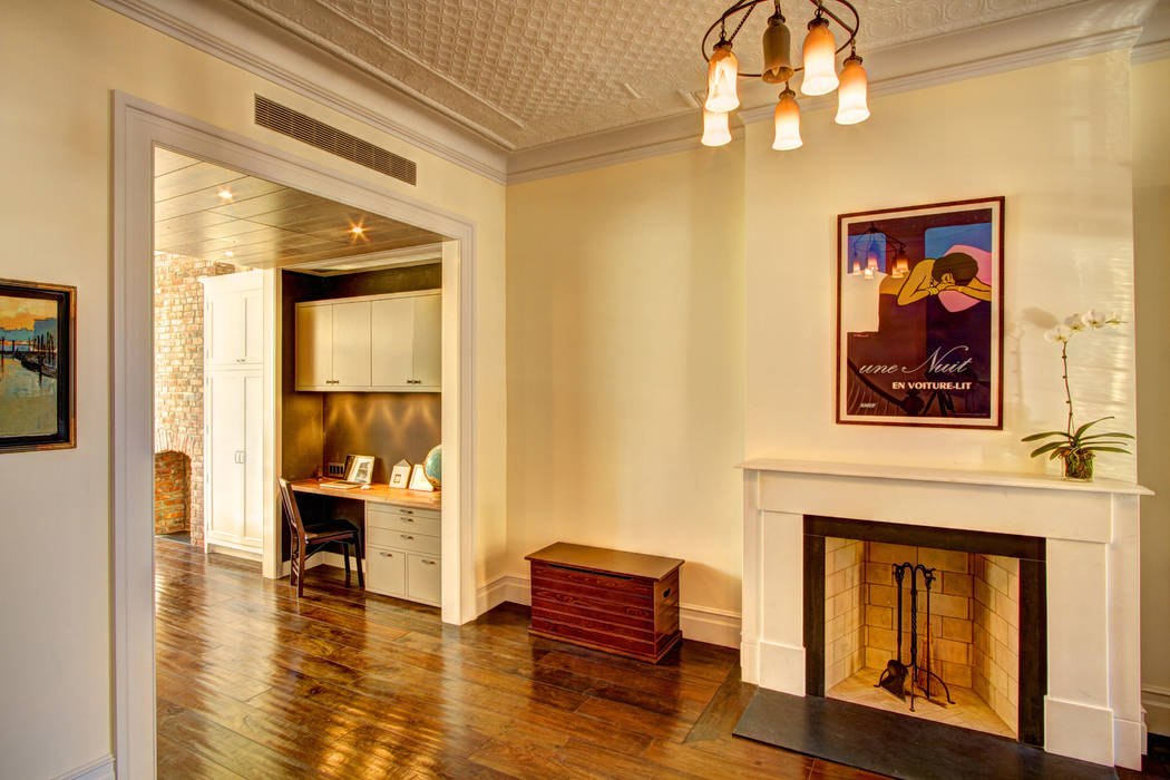 Park Slope Brownstone, Ben Herzog Architect Ben Herzog Architect Living room