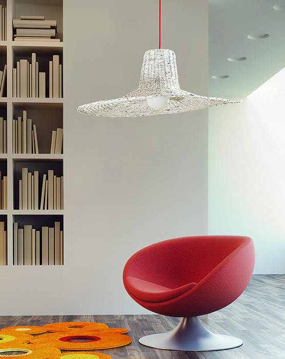 Lampa Misia, Barbórka Design Barbórka Design Minimalistyczny salon Oświetlenie