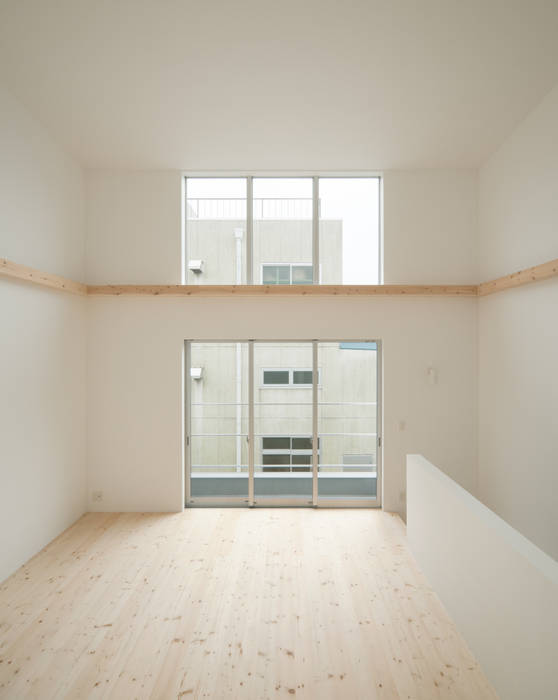 House F, 井戸健治建築研究所 / Ido, Kenji Architectural Studio 井戸健治建築研究所 / Ido, Kenji Architectural Studio Salones de estilo escandinavo